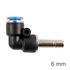 Insert Elbow Pu 6mm